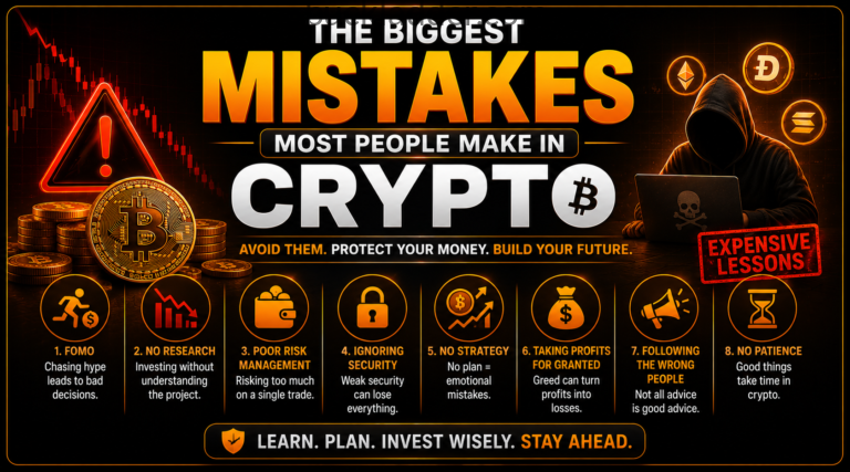 The Biggest Mistakes Most People Make in Crypto (And How to Avoid Them)