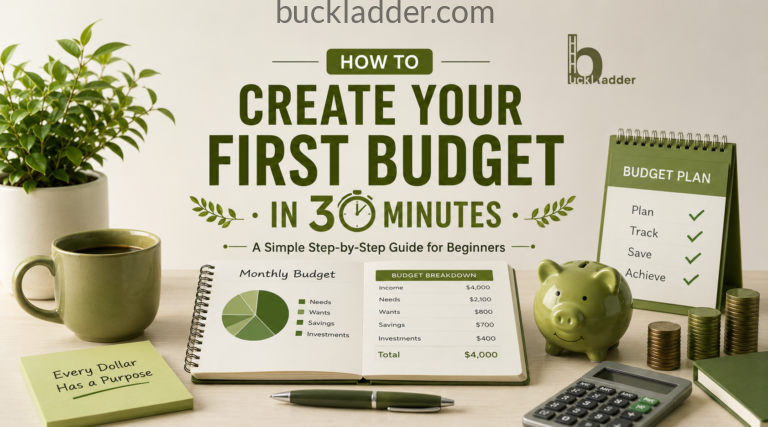 How to Create Your First Budget in 30 Minutes: A Step-by-Step Guide for Beginners