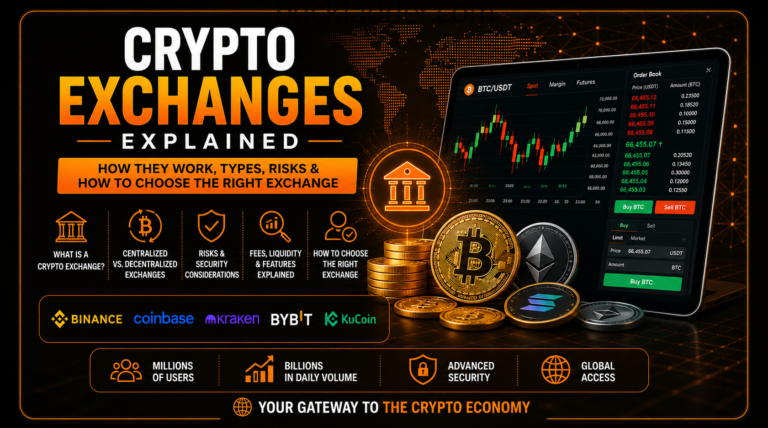 Crypto Exchanges Explained: How Cryptocurrency Exchanges Work, Why They Matter, and How to Choose the Right One